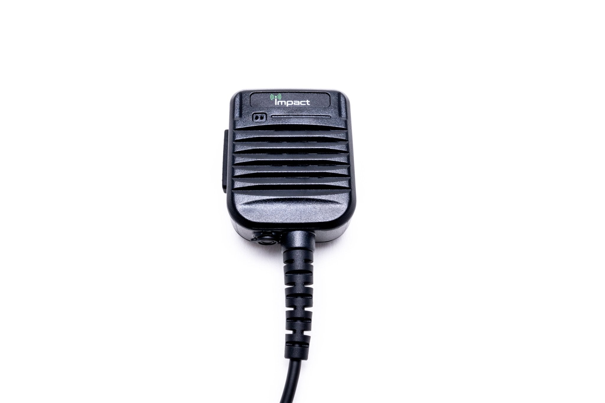 Impact Platinum Series Waterproof Speaker Mic with Volume Control - M11 PRSM HD6 WP - Ideal for Outdoor Adventures, Marine Use & Construction Sites