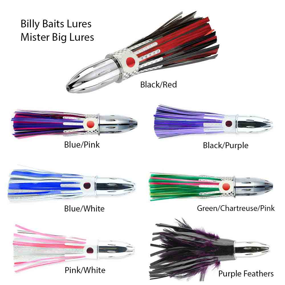Billy Baits Mister Big Fishing Lure - Premium Bass Fishing Bait for Freshwater & Saltwater - Perfect for Lake, River, and Ocean Fishing Adventures