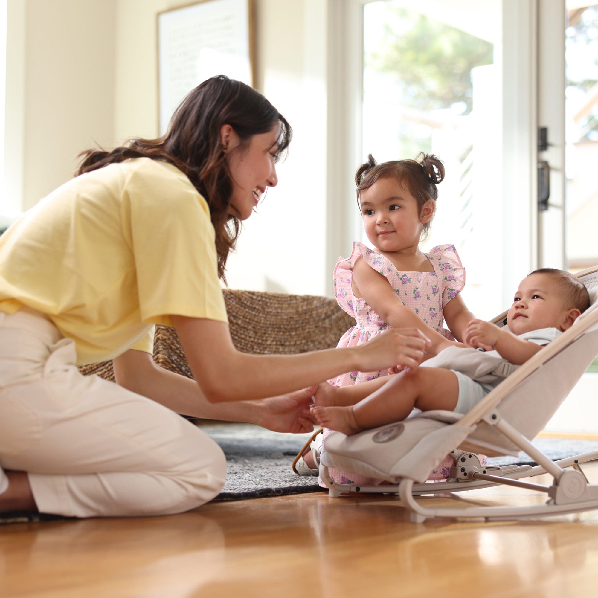 Maxi Cosi Kori 2-in-1 Lightweight Baby Rocker - Portable Infant Seat with Adjustable Recline | Perfect for Nursery, Travel & Playtime
