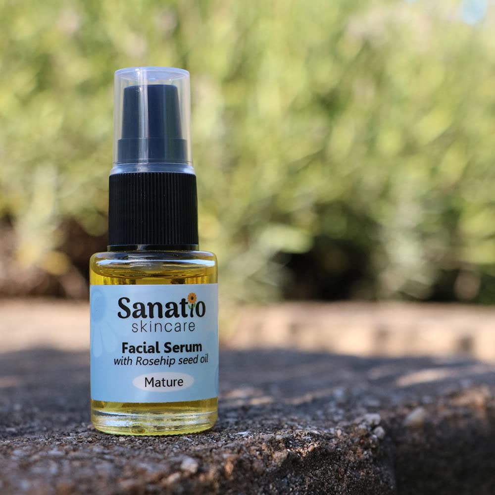 Best Anti-Aging Facial Serum for Mature Skin - Vitamin C & Hyaluronic Acid Formula - Reduce Wrinkles & Brighten Skin | Day & Night Moisturizer for Women