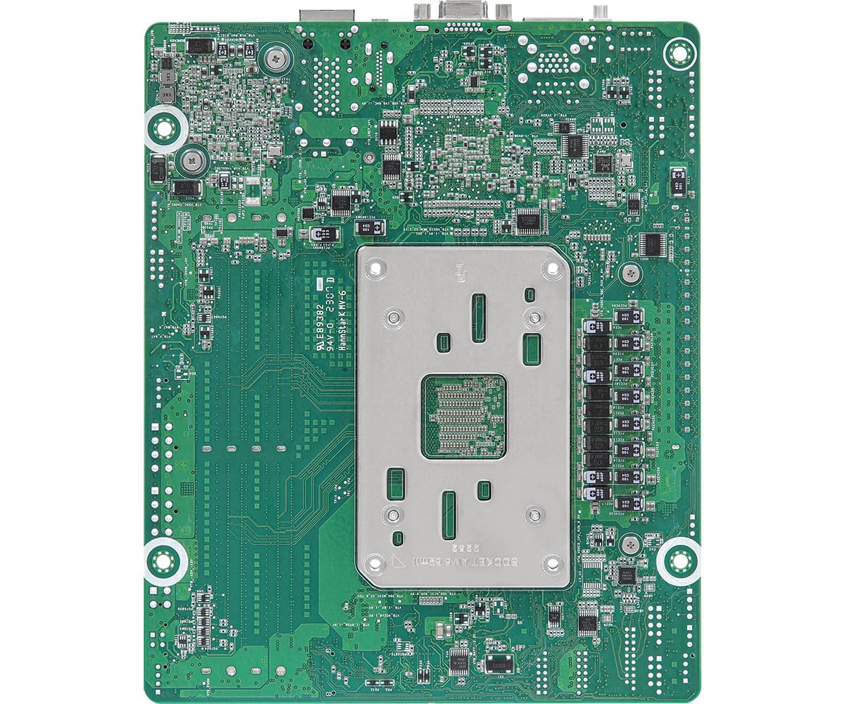 ASRock Rack AM5 Mini-ITX Server Motherboard - AMD Ryzen 7000, Dual 10G LAN for Compact Data Centers