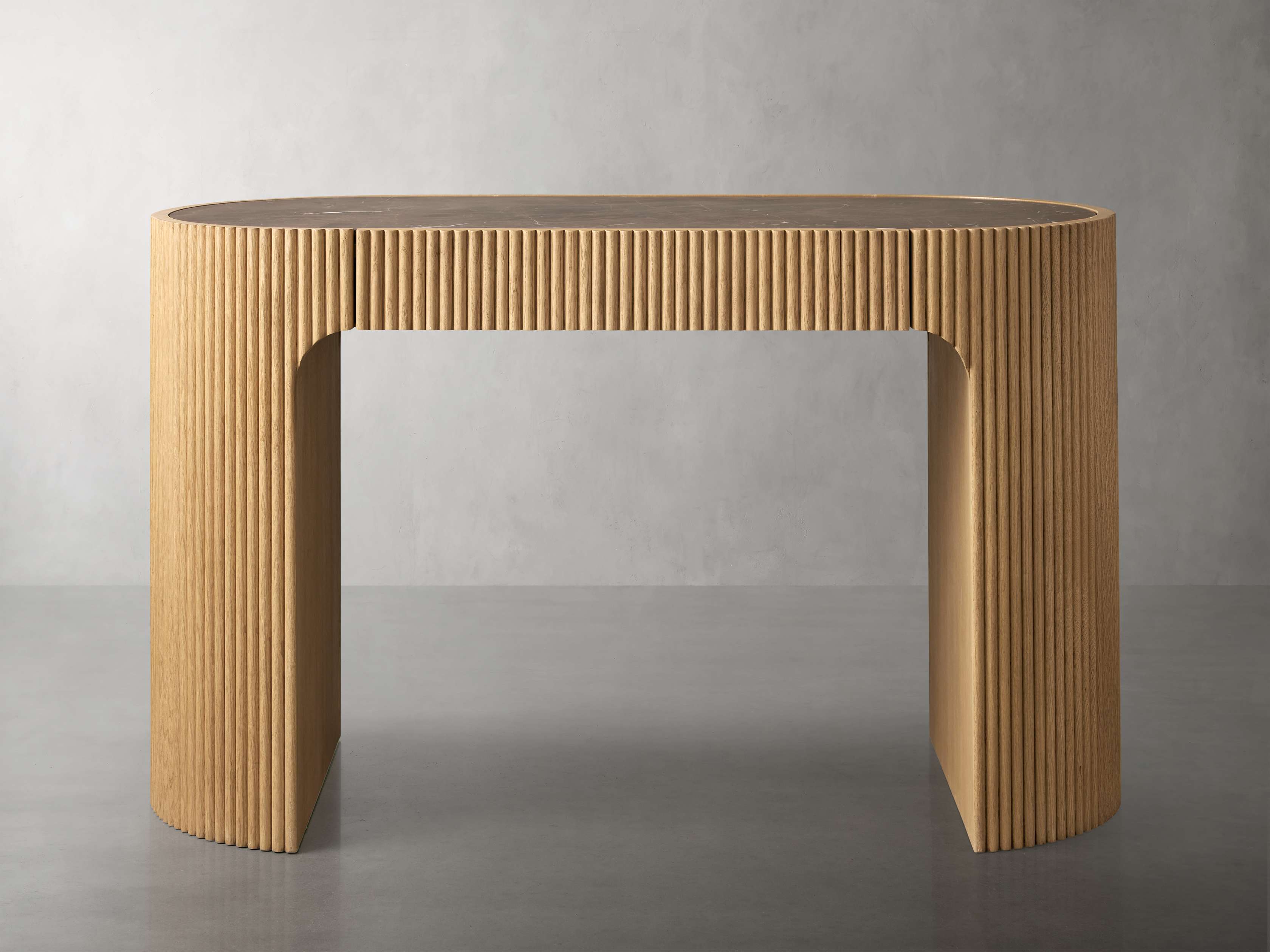 Astor Writing Desk - Modern Home Office Desk with Drawers & Storage | Perfect for Remote Work, Study & Small Spaces