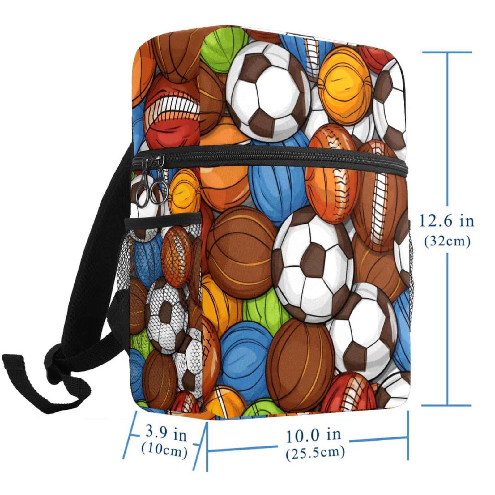 Best Travel & Work Backpack for Men & Women - Durable Sports Backpack for Basketball Football Volleyball - Perfect for Commuting, Gym, School & Outdoor Adventures