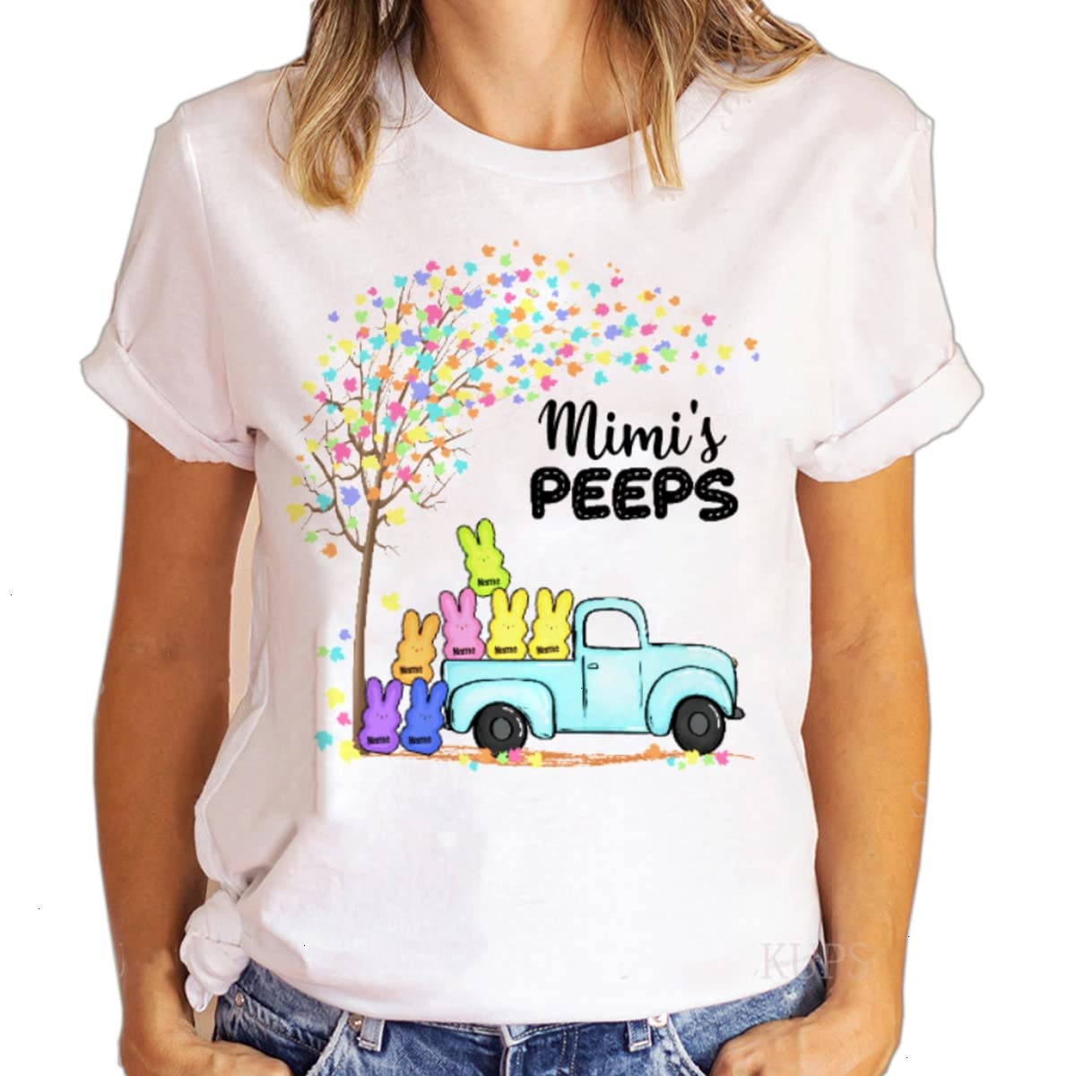Personalized Easter T-Shirts for Grandma - 