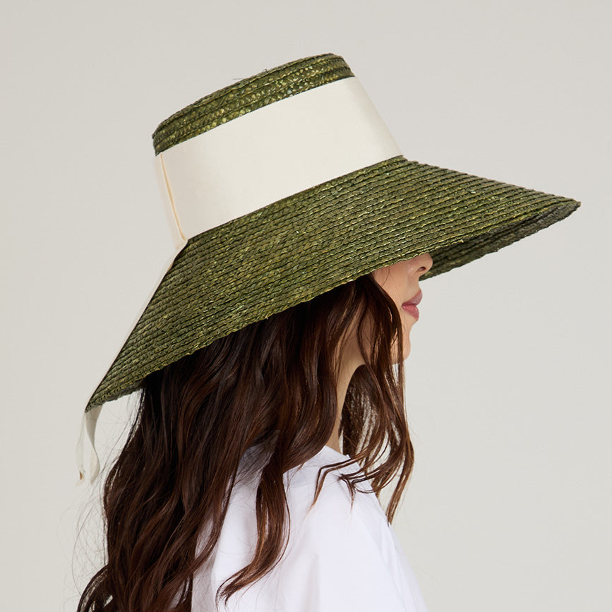 Mirabel Straw Wide Brim Sun Hat for Women - UPF 50+ UV Protection, Breathable Summer Beach Hat for Outdoor, Travel & Gardening
