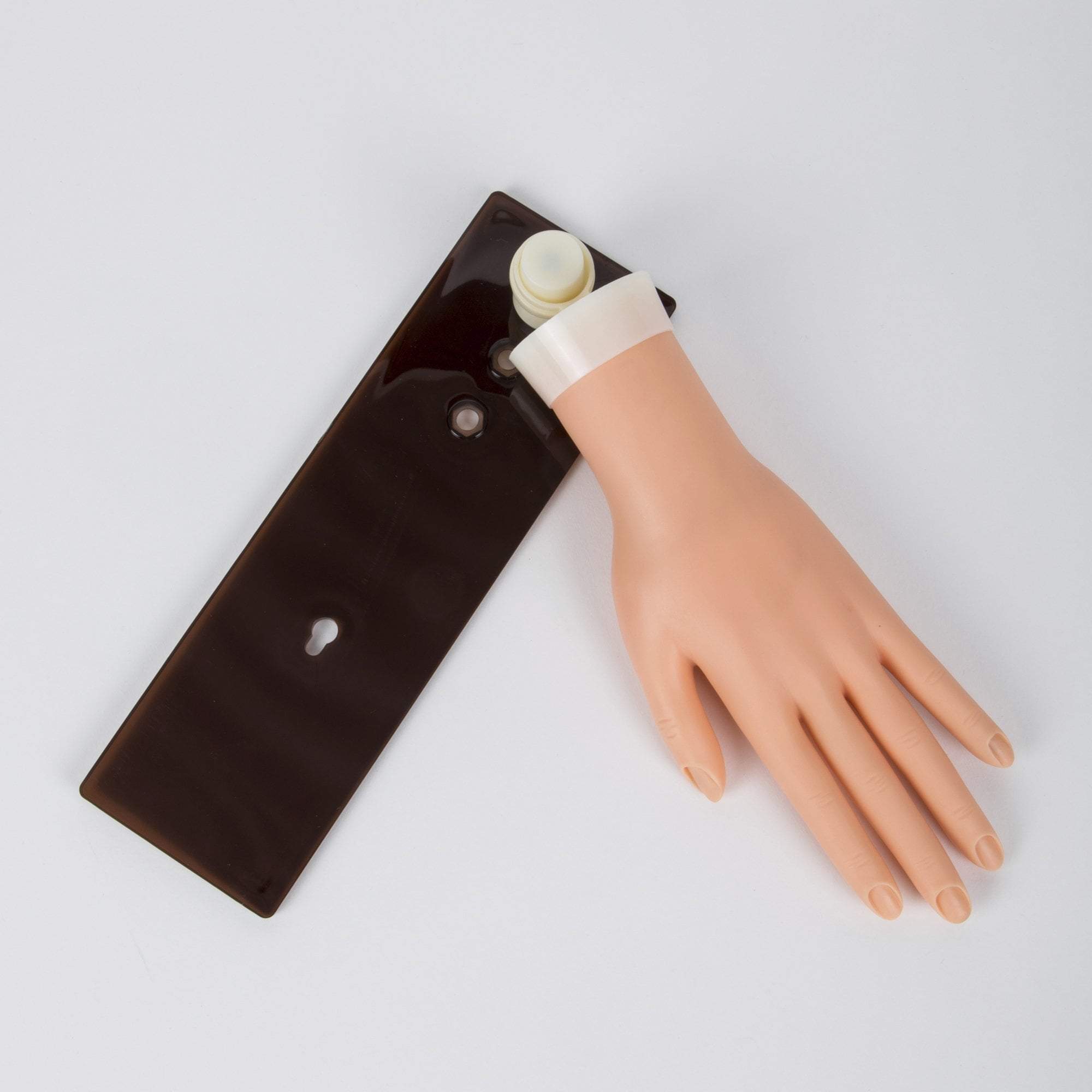 Premium Adjustable Practice Hand with Stand - Ideal for Medical Training, Physical Therapy & Rehabilitation Exercises