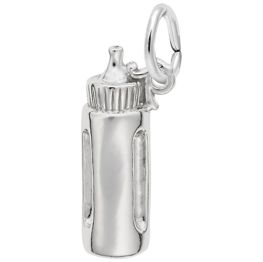 Baby Bottle Charm - Cute Bottle Pendant for Bracelets, Necklaces & Jewelry Making - Perfect for Newborn Gifts, Baby Showers & Parenting Accessories