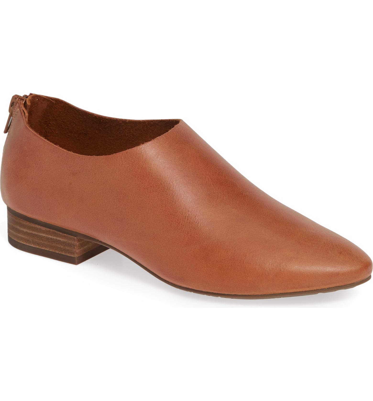 Chocolat Blu Emily Women's Leather Shoes with Back Zipper - Comfortable & Stylish Casual Dress Shoes for Work, Party & Everyday Wear