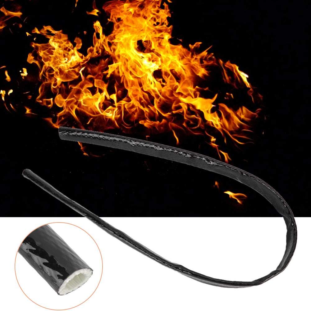 High-Temperature Fire Sleeve Braid - 3.3ft Heat Resistant Flame Protection Sleeve for 5/8