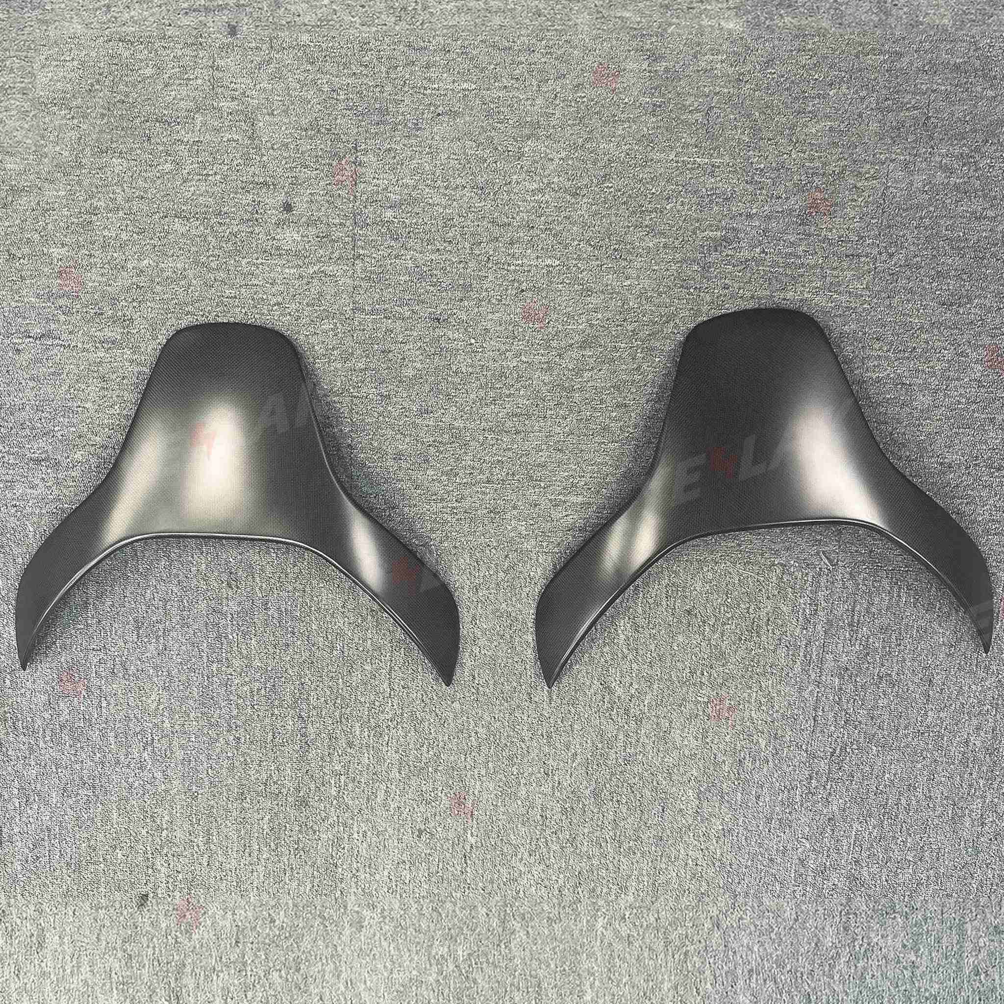 Premium Real Carbon Fiber Seat Back Covers for Tesla Model 3 Performance 2024+ (Plain Weave) - Enhance Interior Style & Protection for Daily Driving & Car Shows