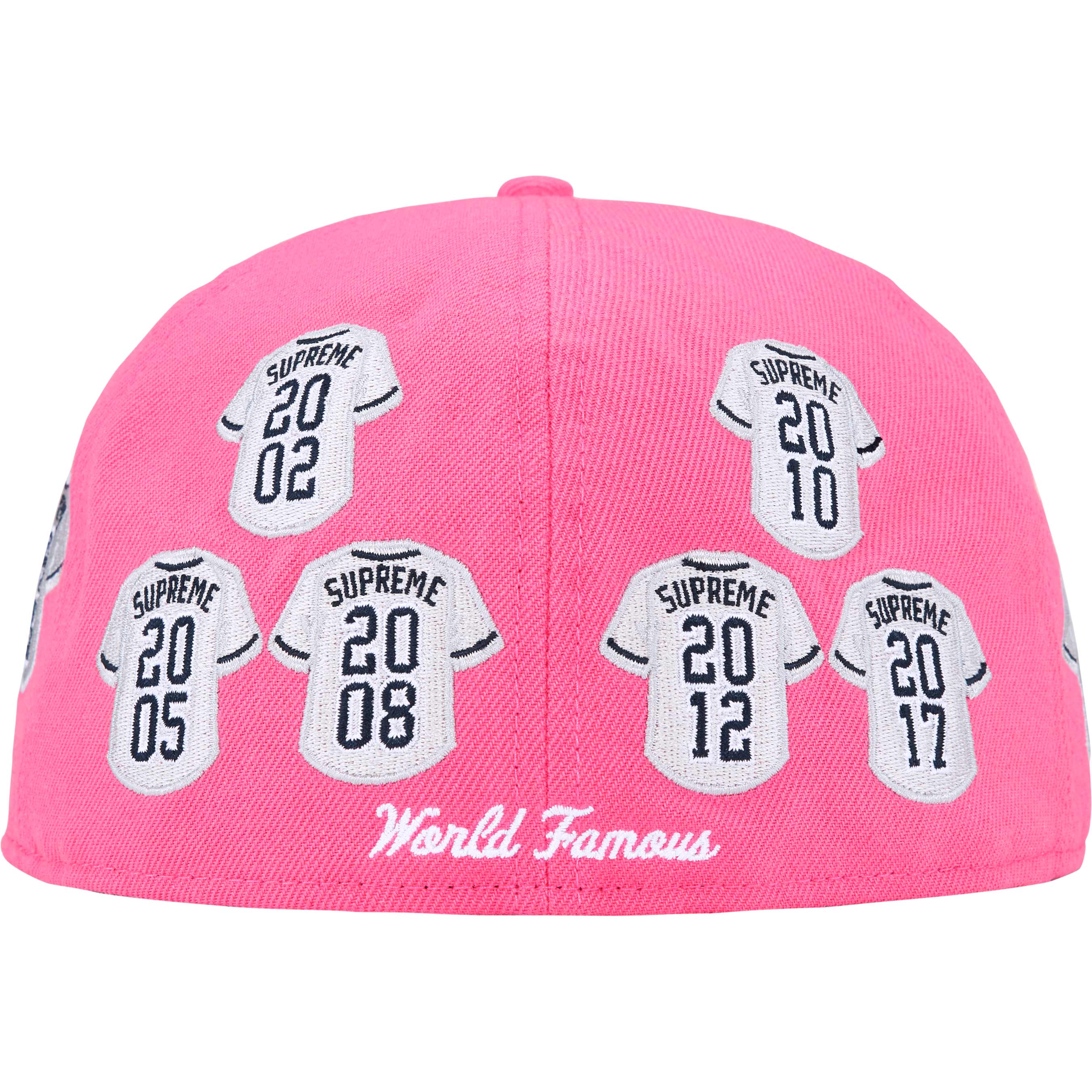 Supreme Box Logo New Era Jersey in Pink - Stylish Streetwear for Men & Women - Perfect for Casual Wear, Sports, and Urban Fashion