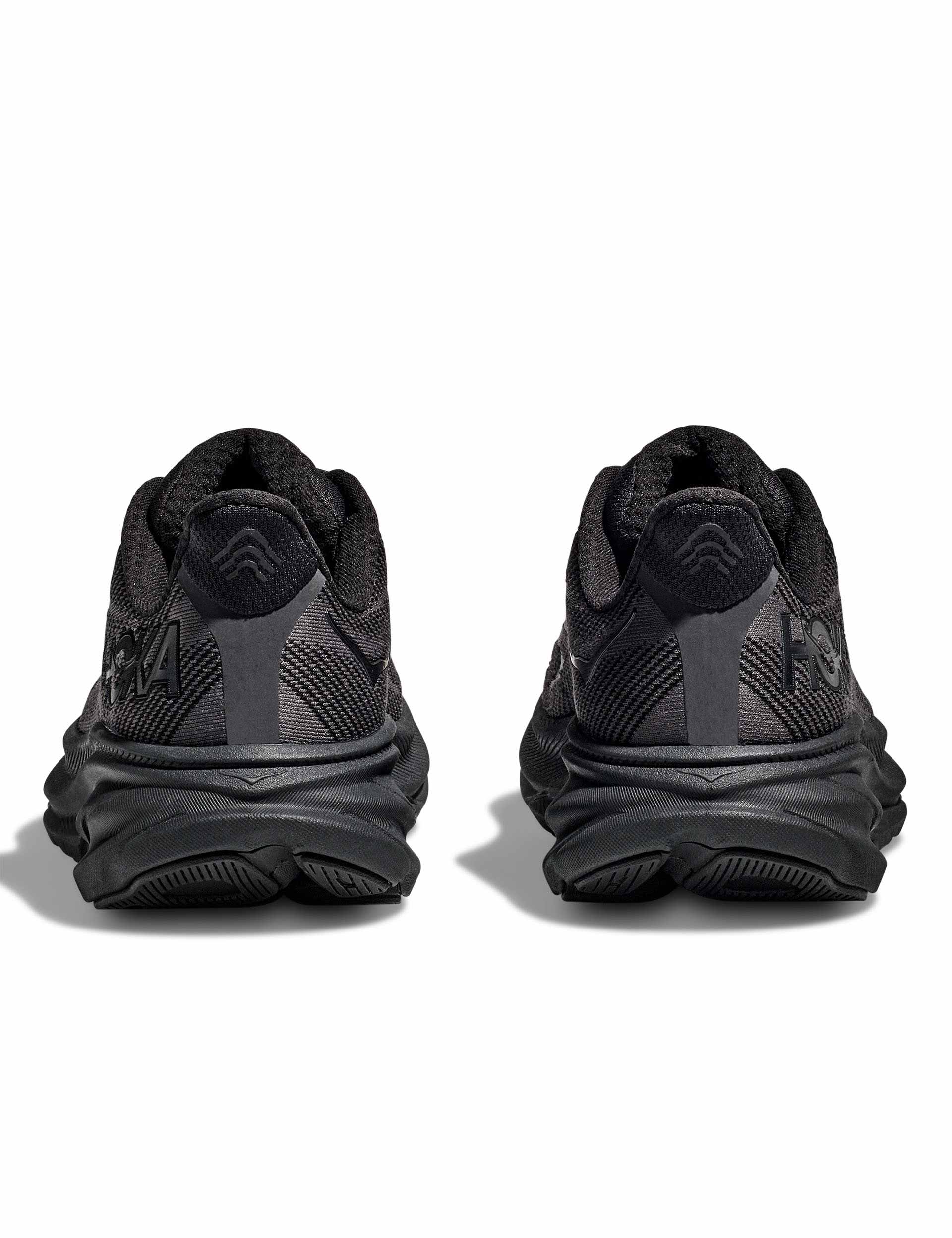 Brooks Men's Clifton 9 Running Shoes - Black | Lightweight Cushioned Road Running Sneakers for Men | Perfect for Marathon Training, Jogging & Daily Wear