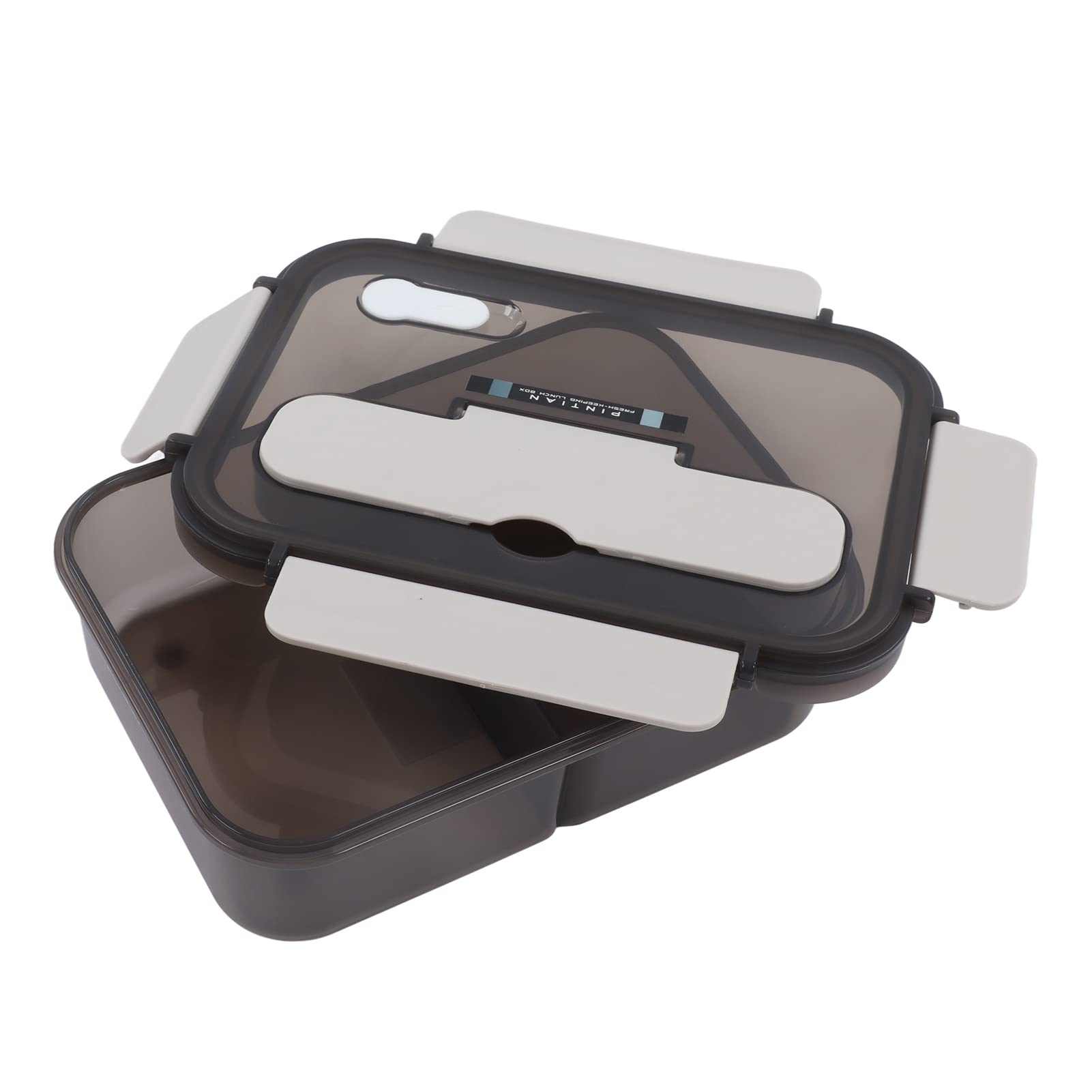 Demeras 1100ml Bento Lunch Box for Adults & Kids - Leak-Proof, Microwave Safe Food Container for School, Office, Work & Travel | Perfect for Meal Prep, Picnics & Daily Use