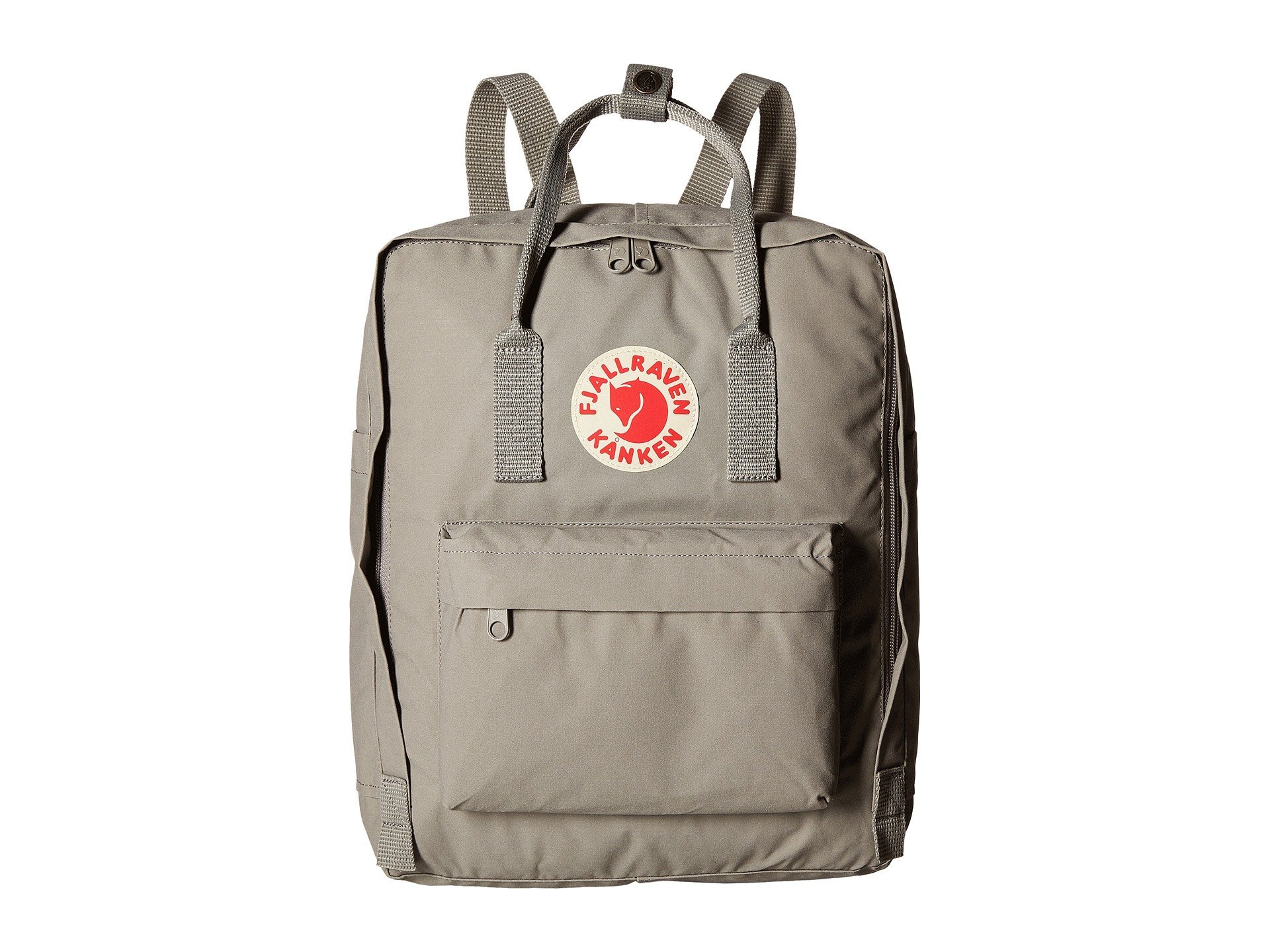 Fjallraven Kanken Classic Backpack - Lightweight Durable Everyday School & Travel Backpack in Fog Gray | Perfect for College, Hiking & Commuting