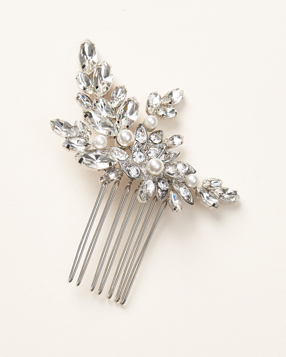 Elsa Wedding Comb - Elegant Bridal Hair Accessory for Princess Theme Weddings, Prom & Special Occasions