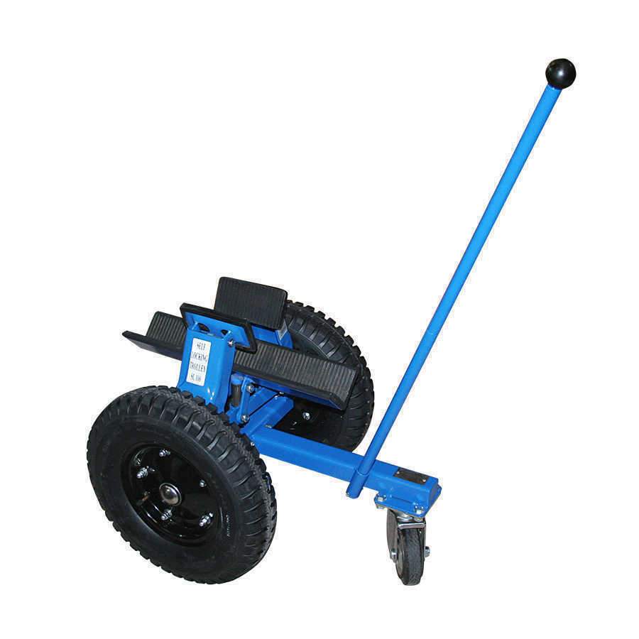 Aardwolf Self-Locking Trolley SL 100 - Heavy Duty Utility Cart with Locking Wheels for Warehouse, Retail, and Home Use