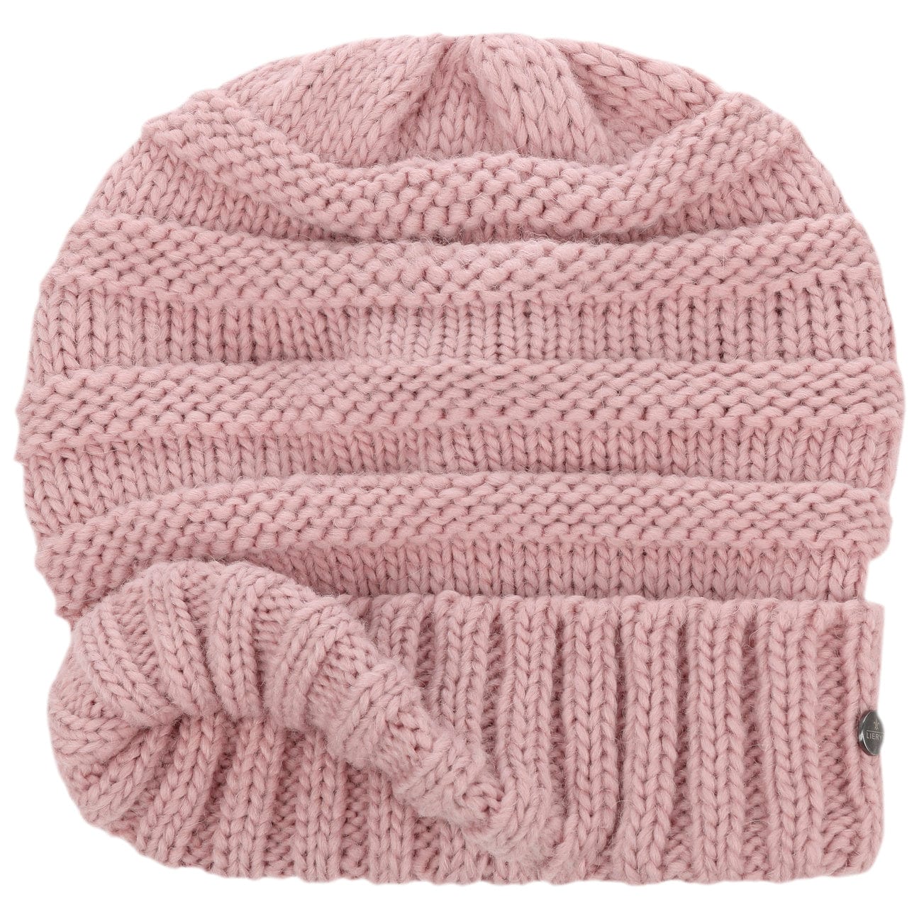Lierys Long Beanie Knit Hat for Men & Women - Winter Warm Stretchy Slouchy Beanie - Cozy Soft Ribbed Knit Cap for Cold Weather - Perfect for Skiing, Hiking, and Outdoor Activities