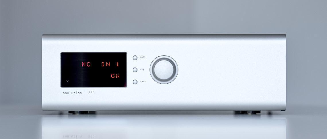 Soulution 550 Phono Preamplifier - High-End Audiophile Vinyl Record Player Preamp for Turntables - Perfect for Home Audio Systems & Music Listening Rooms