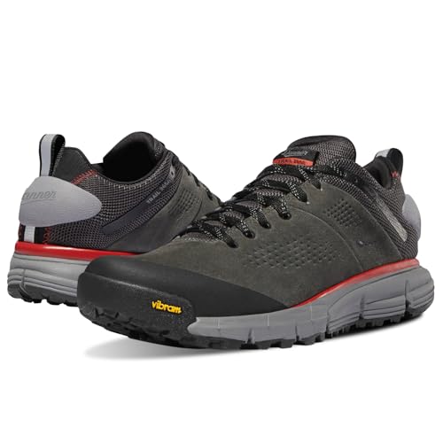 Dark Gray/Brick Red