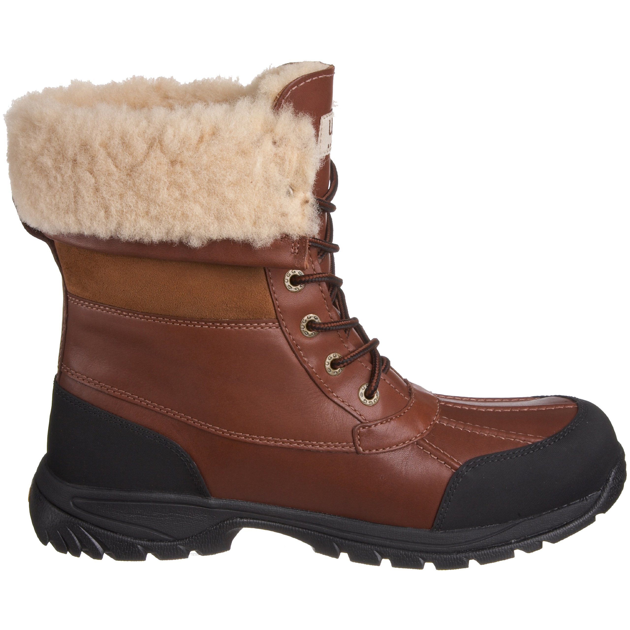 UGG Men's Butte Waterproof Winter Boots - Warm & Comfortable Snow Boots for Hiking, Outdoor Activities & Cold Weather