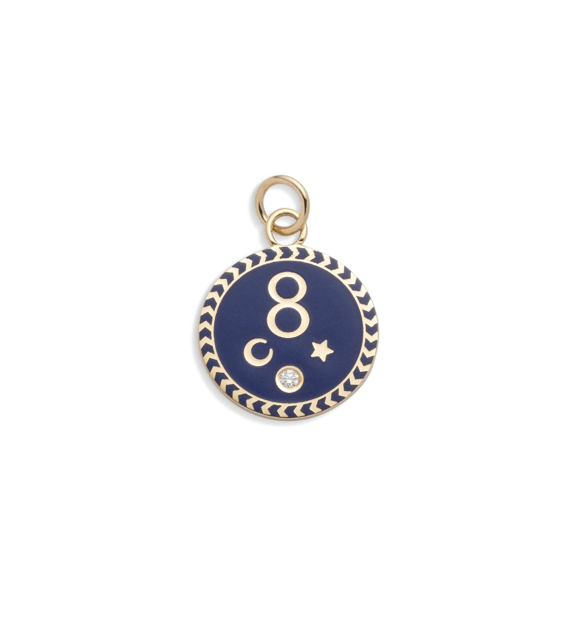 Karma Petite Champleve Medallion Necklace - Elegant Vintage Jewelry for Women | Perfect for Weddings, Parties & Special Occasions
