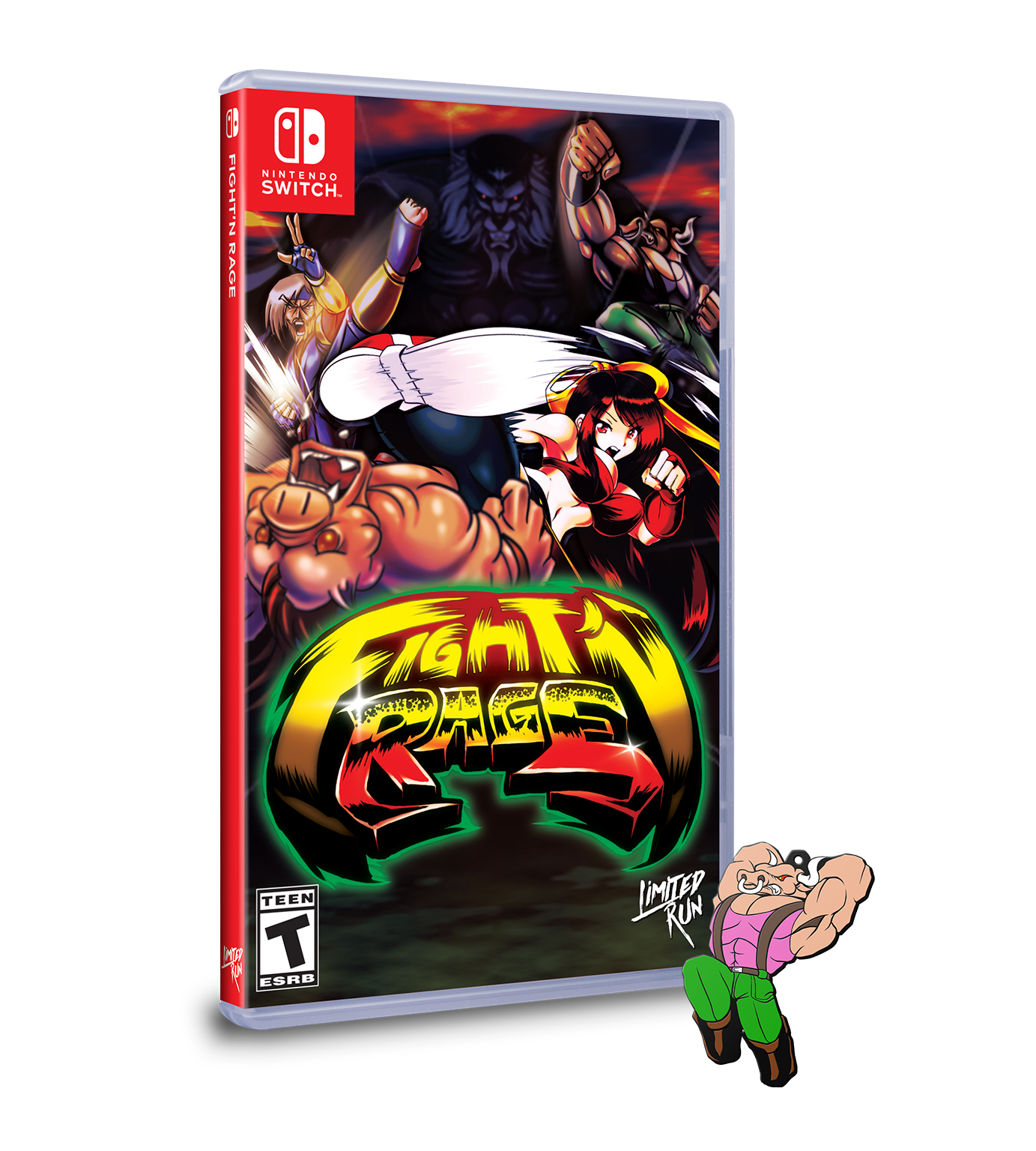 Fight'N Rage - Nintendo Switch Limited Edition Physical Game #93 - Fast-Paced Beat 'Em Up Action for Retro Gaming Fans & Collectors - Perfect for Multiplayer Arcade Nights and Nostalgic Gaming Sessions
