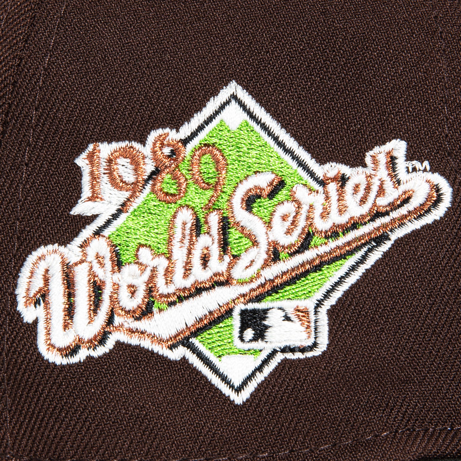 New Era 59Fifty MLB San Francisco Giants 1989 World Series Patch Snapback Hat - Brown & Black Vintage Baseball Cap for Men, Women | Game Day, Streetwear, Sports Fan Fashion