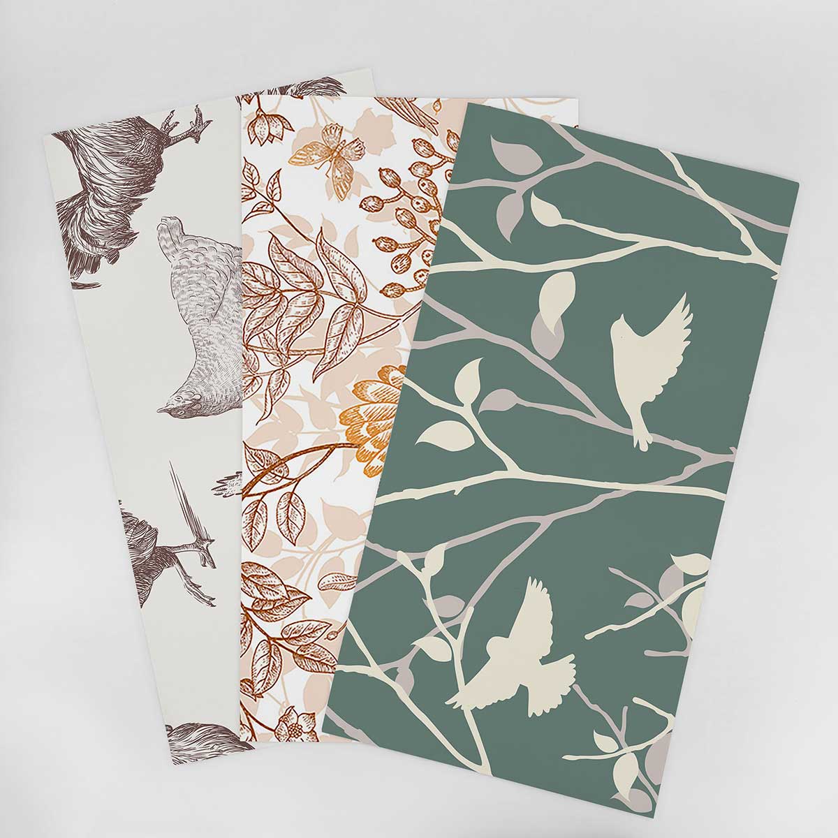 Animal Theme Designer Wallpaper Sample for Kitchen - Premium Peel & Stick Removable Wallpaper - Perfect for Home Decor, Backsplash, and Accent Walls