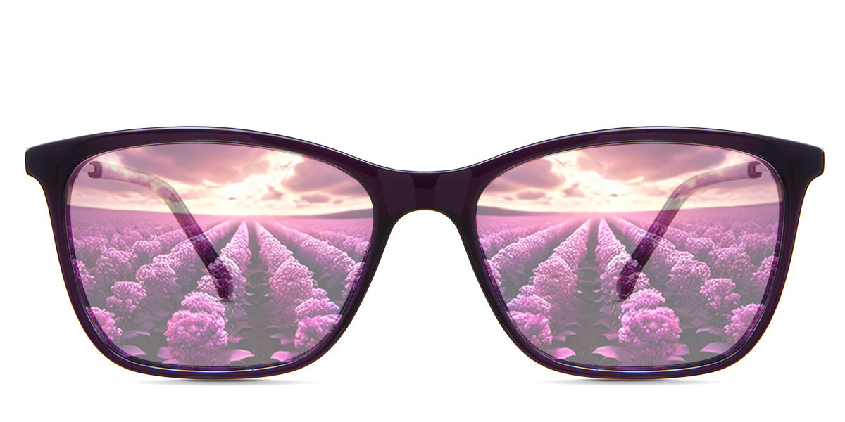 ELLE Women's Prescription Tinted Glasses - Stylish & UV Protection for Work, Driving & Outdoor Activities