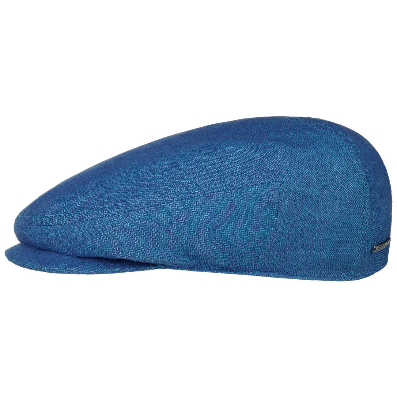 Stetson Descott Linen Flat Cap for Men - Classic Summer Ivy Newsboy Hat for Outdoor, Golf & Casual Wear