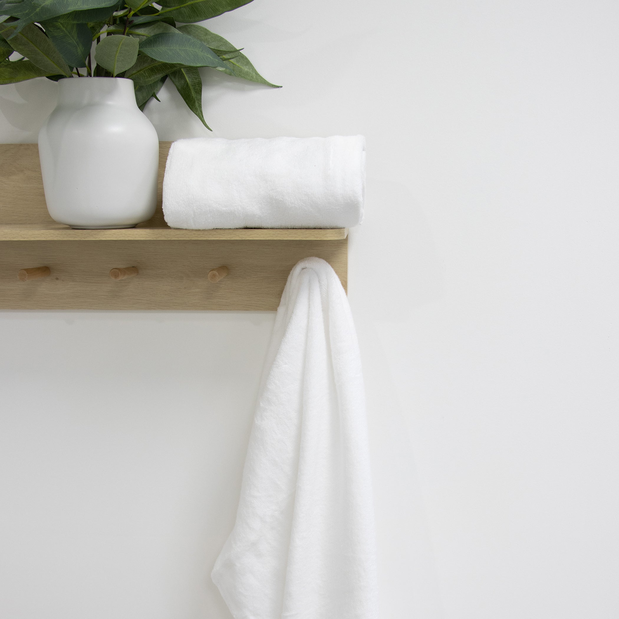 Premium Terrazzo Baby Bath Towels 2-Pack - Soft & Absorbent White Hooded Towels for Newborns & Toddlers - Perfect for Bath Time, Swimming & Spa Days