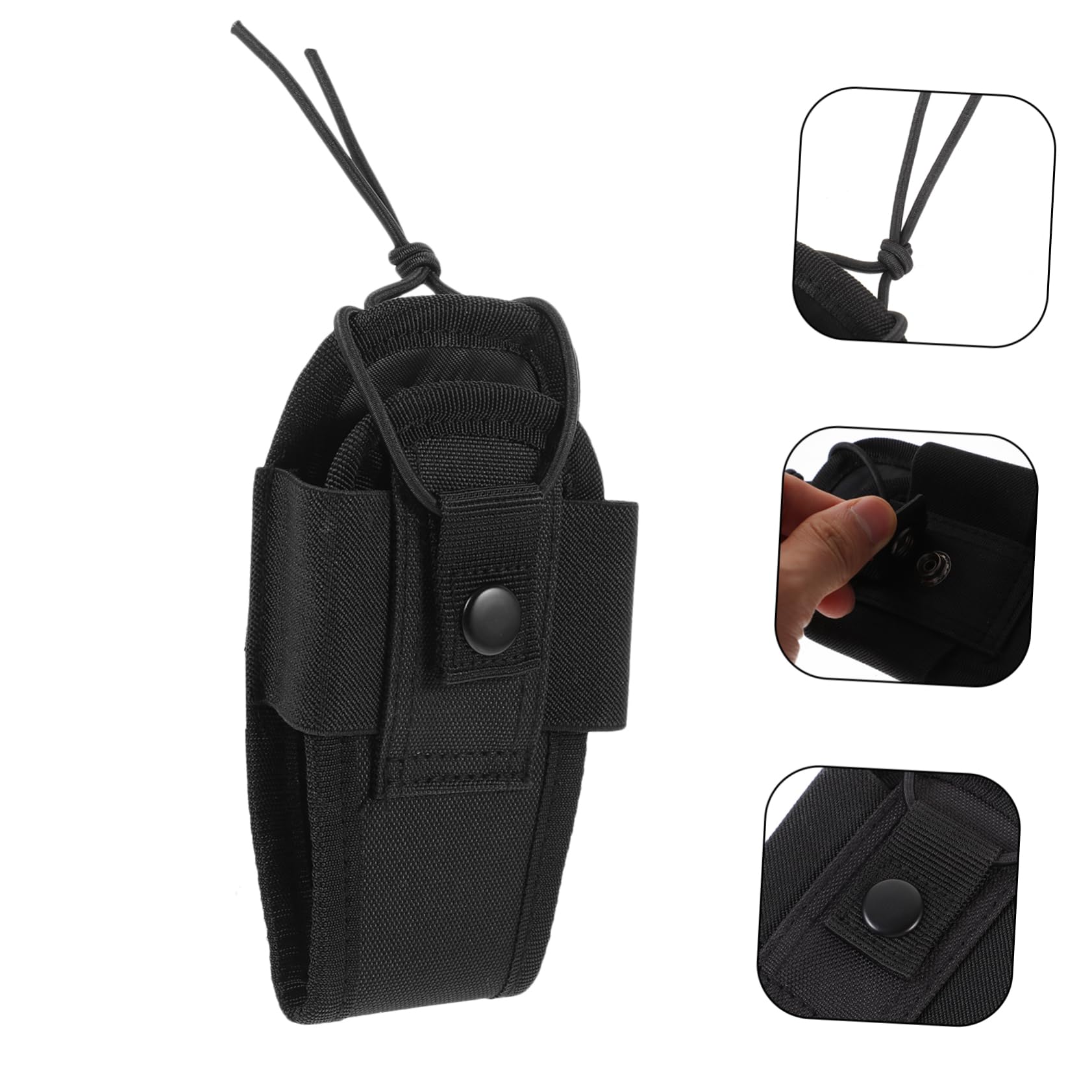 Gadpiparty Walkie Talkie Bag with Phone Stand - Portable Waist Pack & Multifunctional Crossbody Bag for Hiking, Travel, and Outdoor Adventures