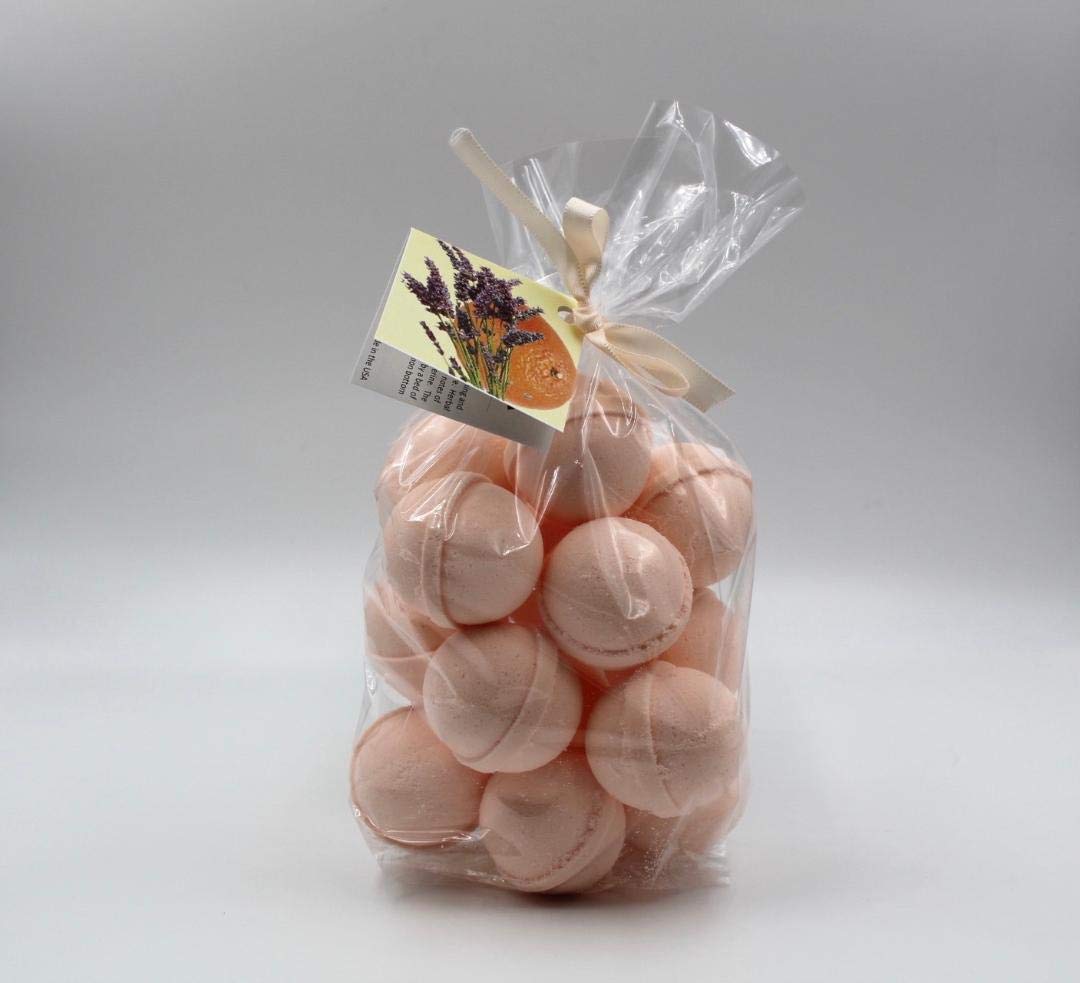 14 Ultra Moisturizing Bath Bomb Fizzies with Shea Butter for Dry Skin - Orange Dreamsicle Scent (12 Oz) | Relaxing Spa Gift for Women, Self-Care Night & Stress Relief