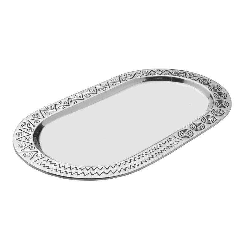 Reggae Themed Large Oval Serving Tray - 15