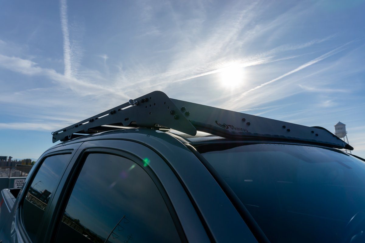 2005-2022 Toyota Tacoma Double Cab Prinsu Design Studio Roof Rack - Heavy Duty Aluminum Cargo Carrier for Off-Roading, Camping & Outdoor Adventures