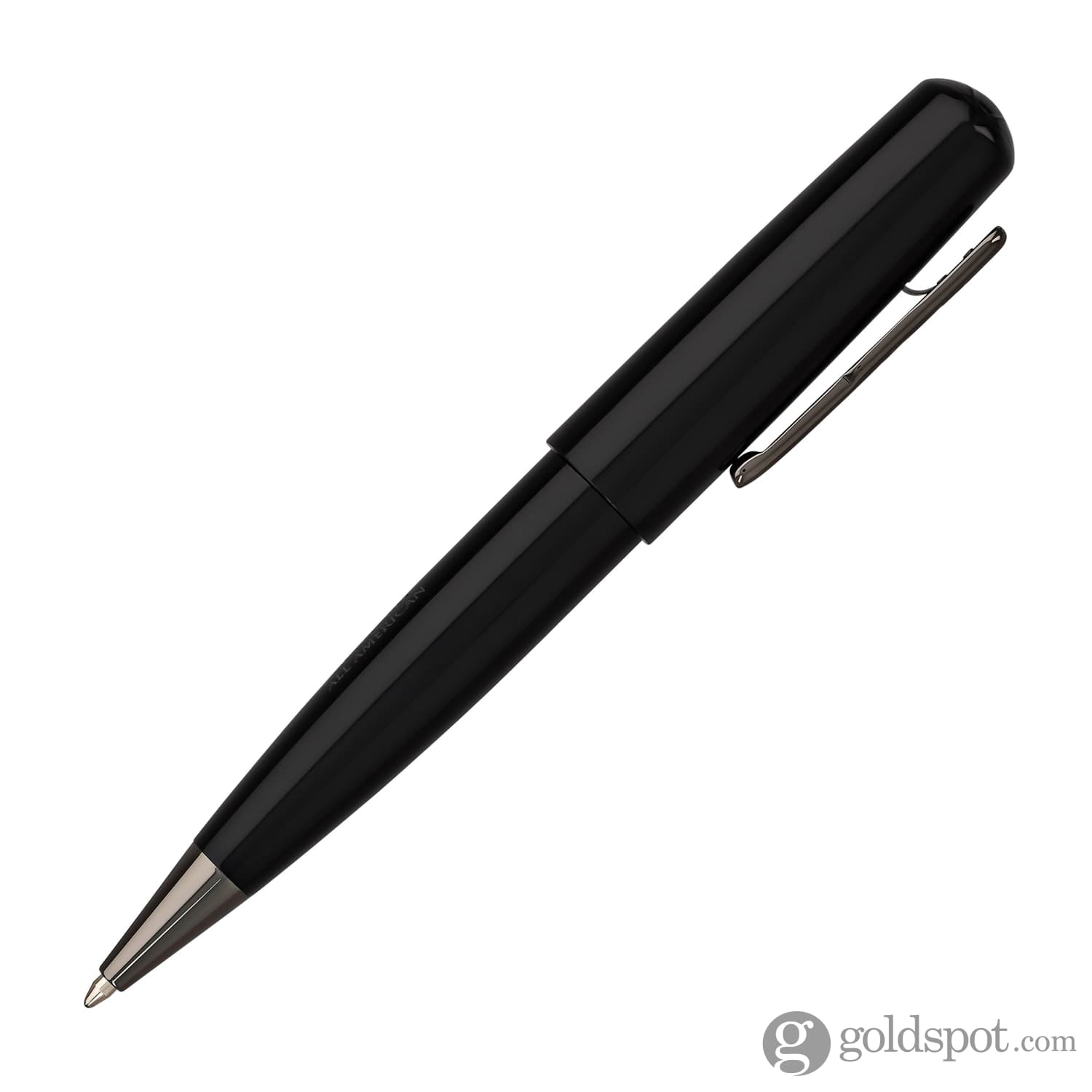 Conklin All American Ballpoint Pen - Premium Raven Black Ink Pen for Writing, Signing & Gifting - Ideal for Office, Business & Everyday Use