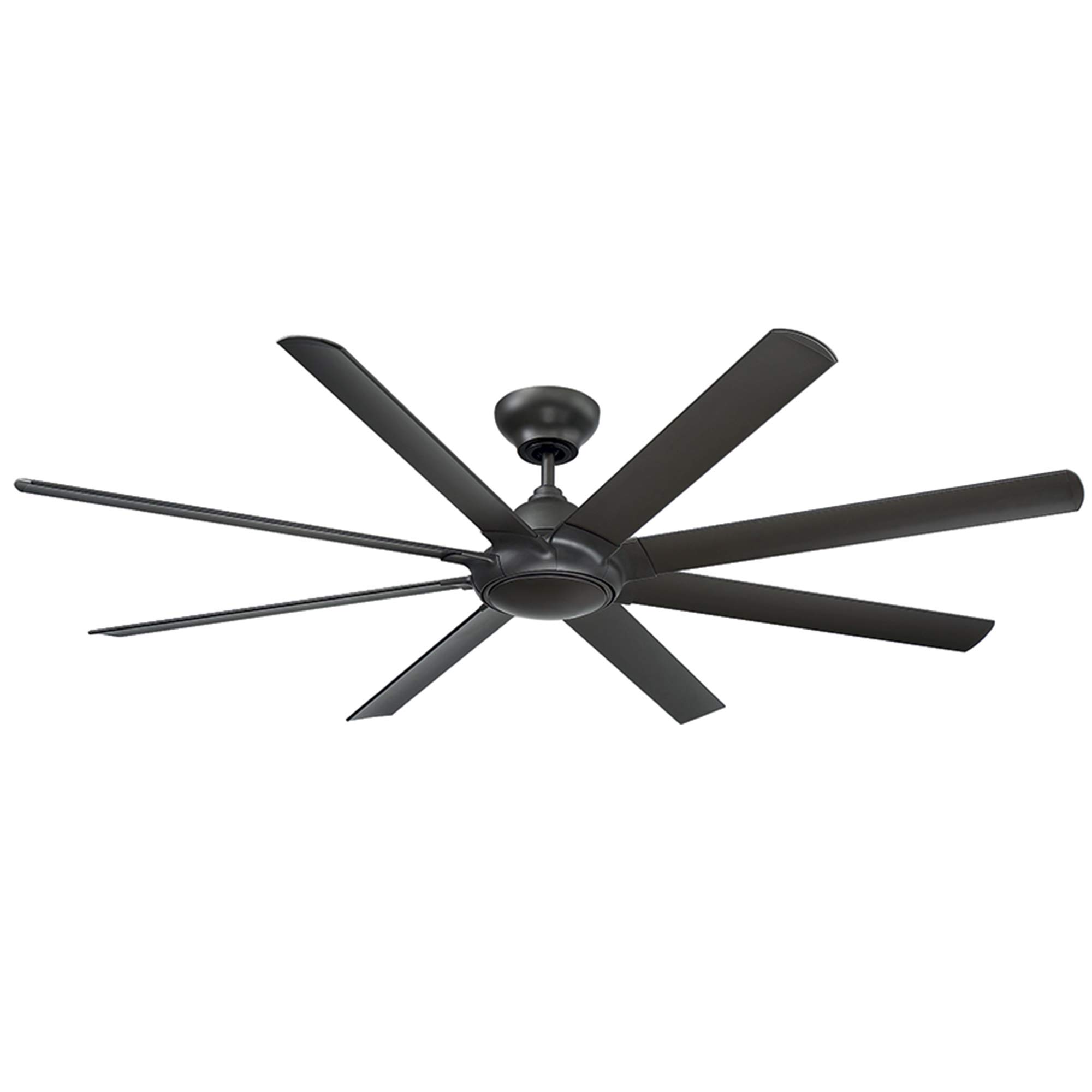 80in Hydra Smart Ceiling Fan with 3500K LED Light Kit, Bronze - Alexa, Google Assistant, Samsung Things, iOS/Android App Compatible for Indoor and Outdoor Use in Living Rooms, Patios, and Bedrooms