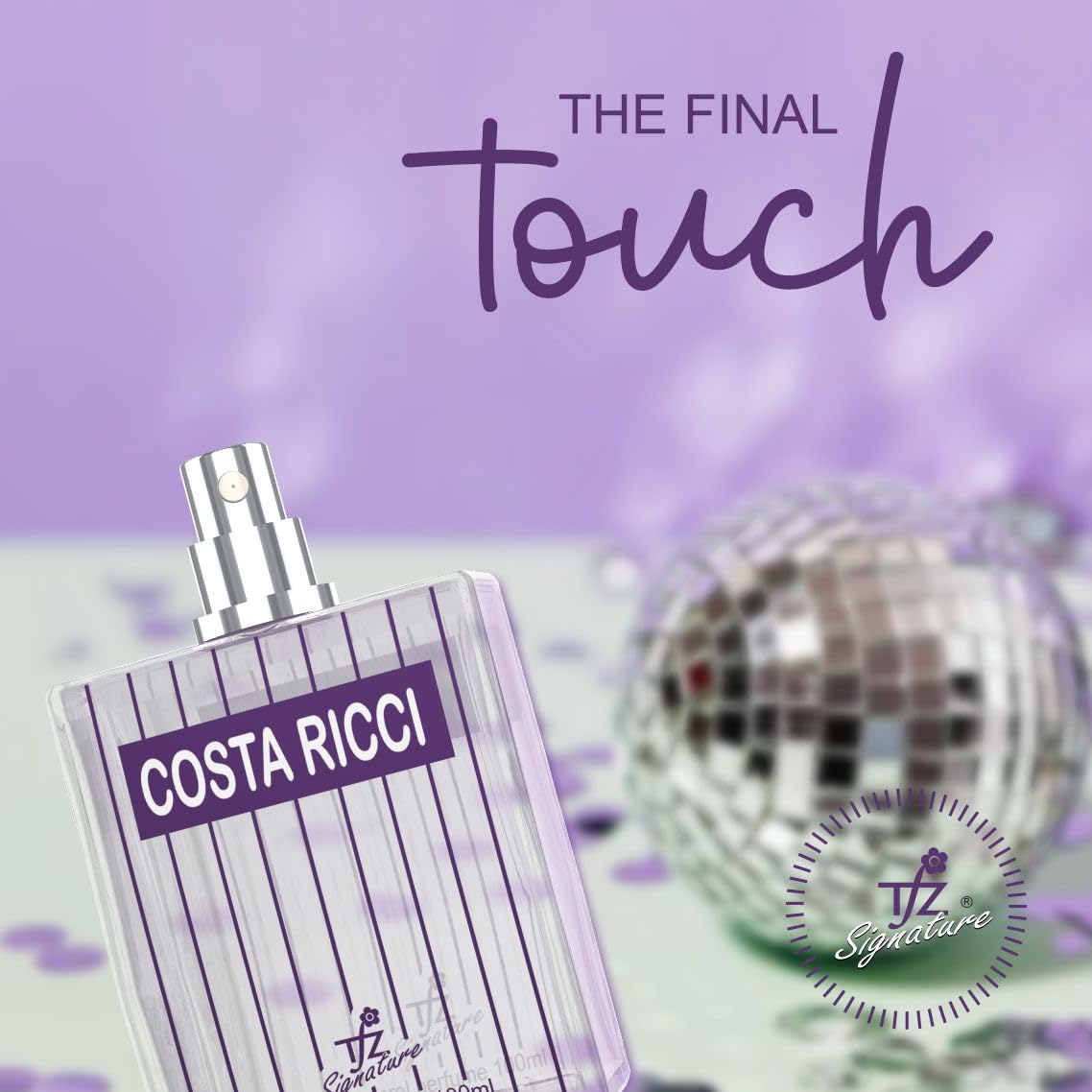 Costa Ricci TFZ Perfume Spray for Women - Long Lasting Floral Fragrance for Daily Wear, Date Night & Special Occasions