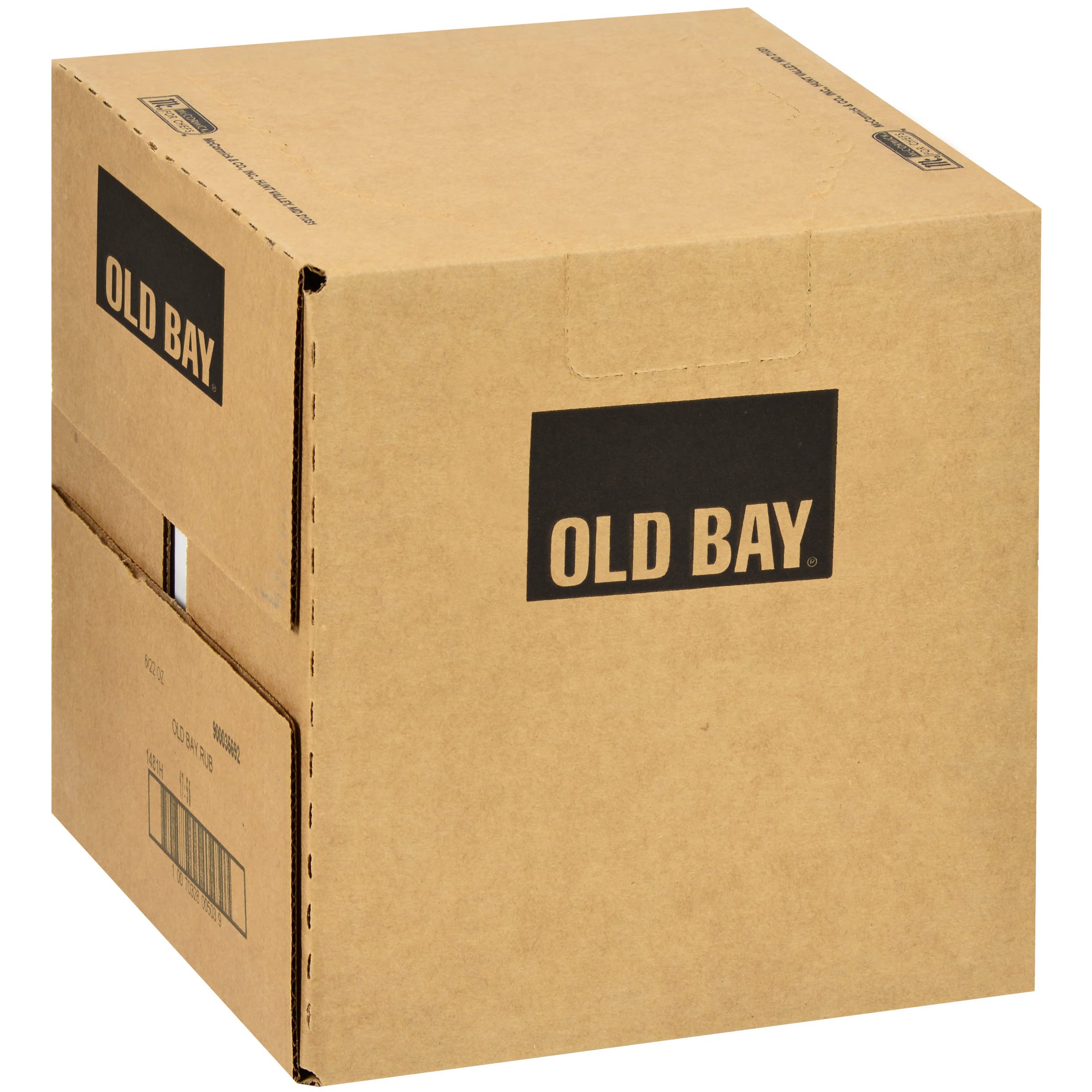 OLD BAY Seasoning Rub, 22 oz (Pack of 6) - Premium Meat & Seafood Spice Blend for Grilling, Roasting & BBQ - Perfect for Chicken, Fish, Shrimp & Vegetables - Great for Outdoor Cooking & Family Gatherings