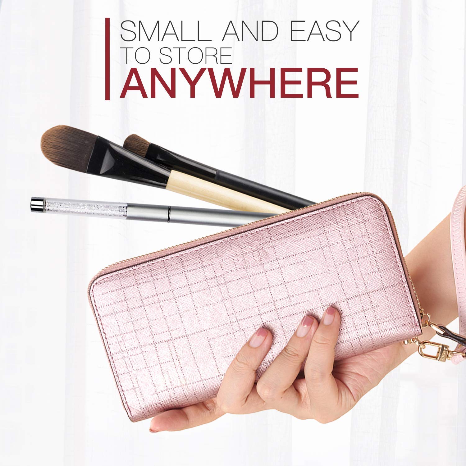 3 Pcs 2-in-1 Mascara & Eyebrow Brushes with Dual-Comb - Professional Makeup Tools for Eyelash Extension & Eyebrow Styling | Perfect for Travel, Salon & Home Beauty Routine
