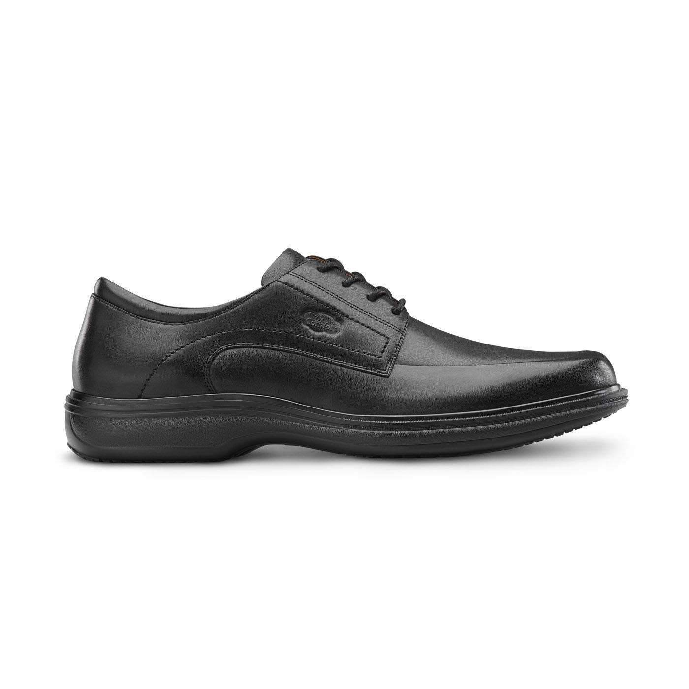 Dr. Comfort Classic Men's Therapeutic Diabetic Extra Depth Dress Shoes - Leather Lace-Up Orthopedic Shoes for Swollen Feet & Arch Support - Ideal for Office, Weddings & Formal Occasions