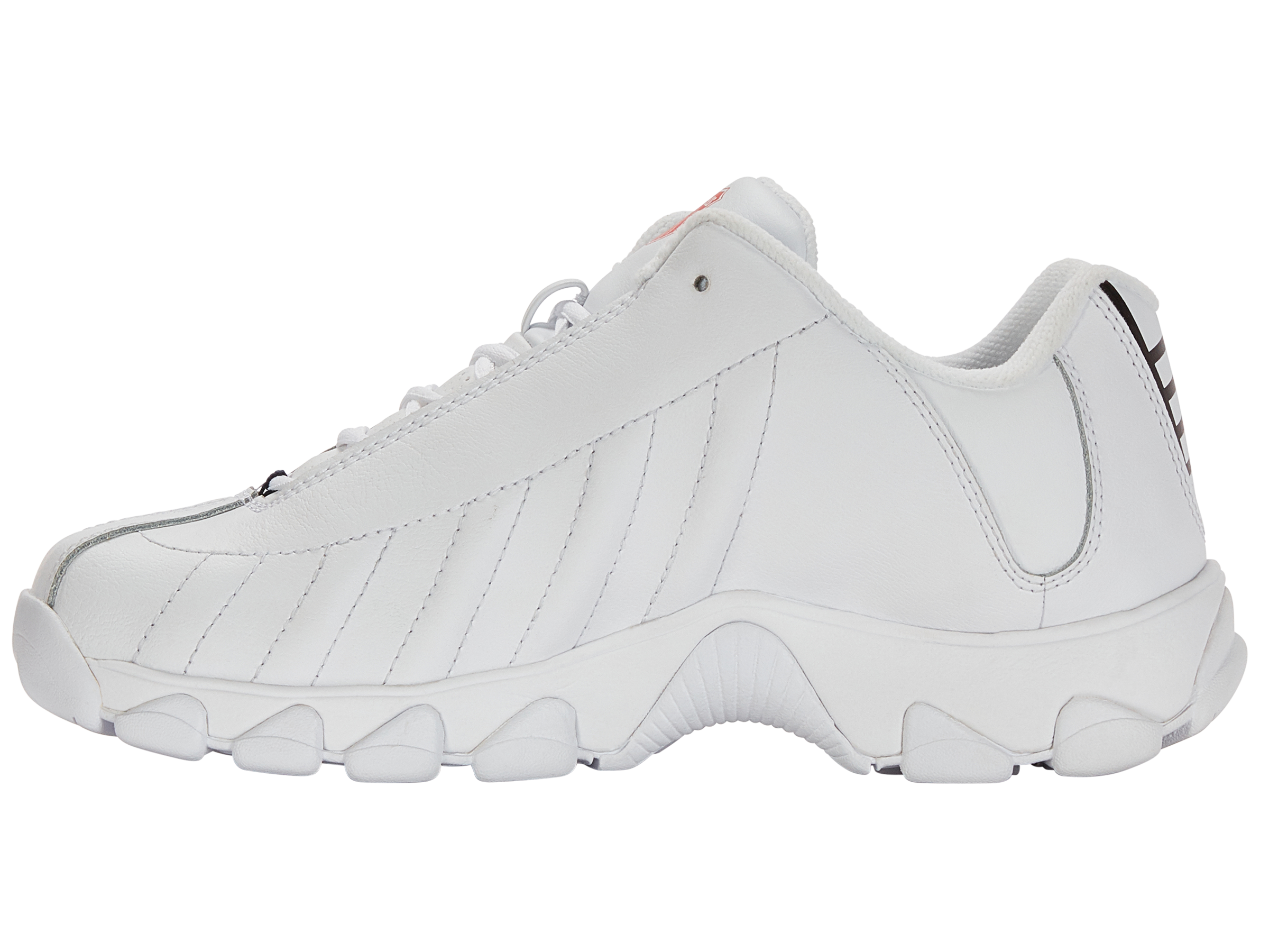 ST329 Running Shoes for Men - White/Navy/Red | Lightweight & Breathable Sneakers for Jogging, Gym & Daily Wear | 86408 130 M