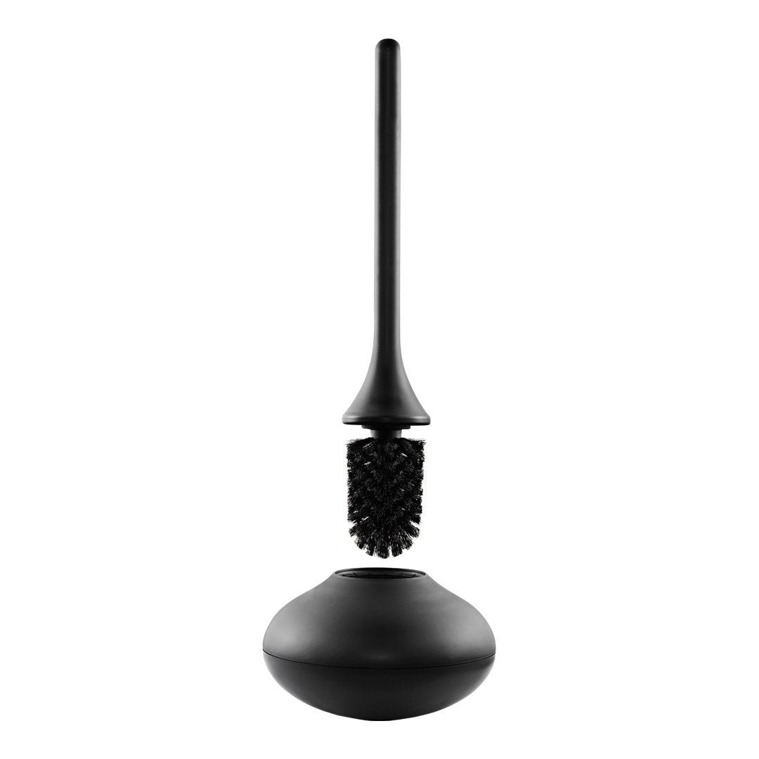 Ballo Toilet Brush Set of 4 - Heavy Duty Bathroom Cleaning Brush with Sturdy Handle for Deep Cleaning Toilets, Sinks & Tubs - Ideal for Home, Office & Commercial Use