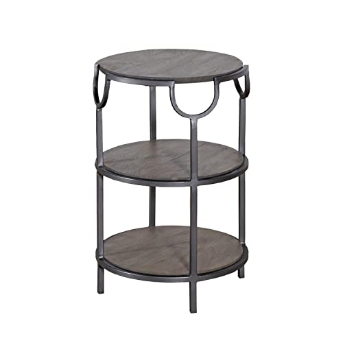 Sadler 24-Inch Medium Accent Table - Modern Side Table for Living Room, Bedroom & Office Decor