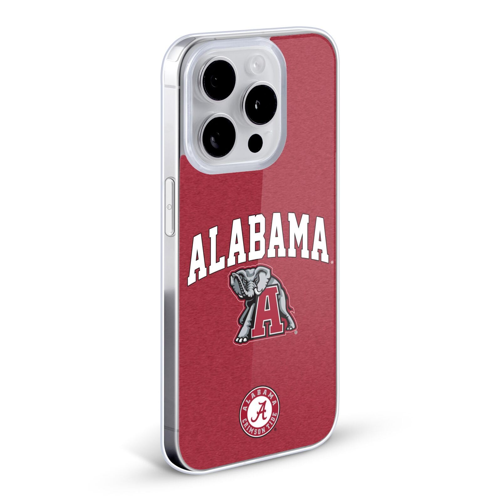 Head Case Designs Officially Licensed University of Alabama UA Campus iPhone Case – Durable Soft Gel Cover Compatible with iPhone 7/8/SE 2020 & 2022 – Perfect for School, Game Day & Campus Life
