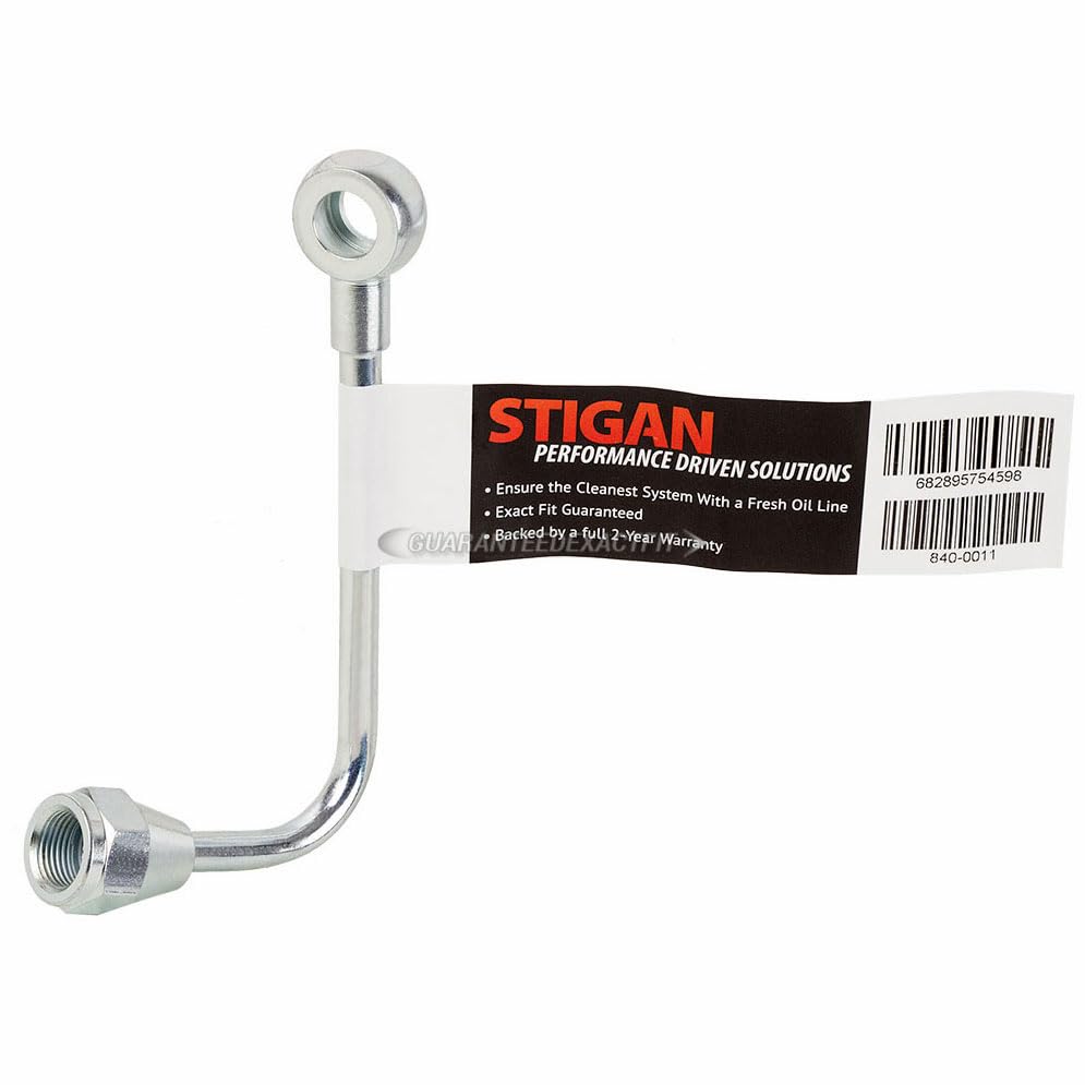 High-Performance Turbocharger with Gaskets & Oil Feed Line for Subaru Baja & Forester XT - Replaces Mitsubishi TD04 (Part# 40-80180IL) - Perfect for Engine Upgrades & Performance Tuning