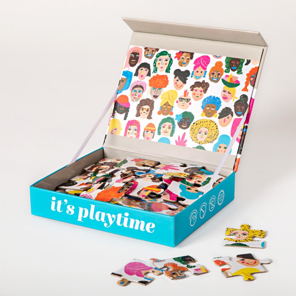 24-Piece Kids Puzzle Set - Fun and Educational Sistas Puzzle for Children - Perfect for Family Game Night, Birthday Gifts, and Early Learning Activities