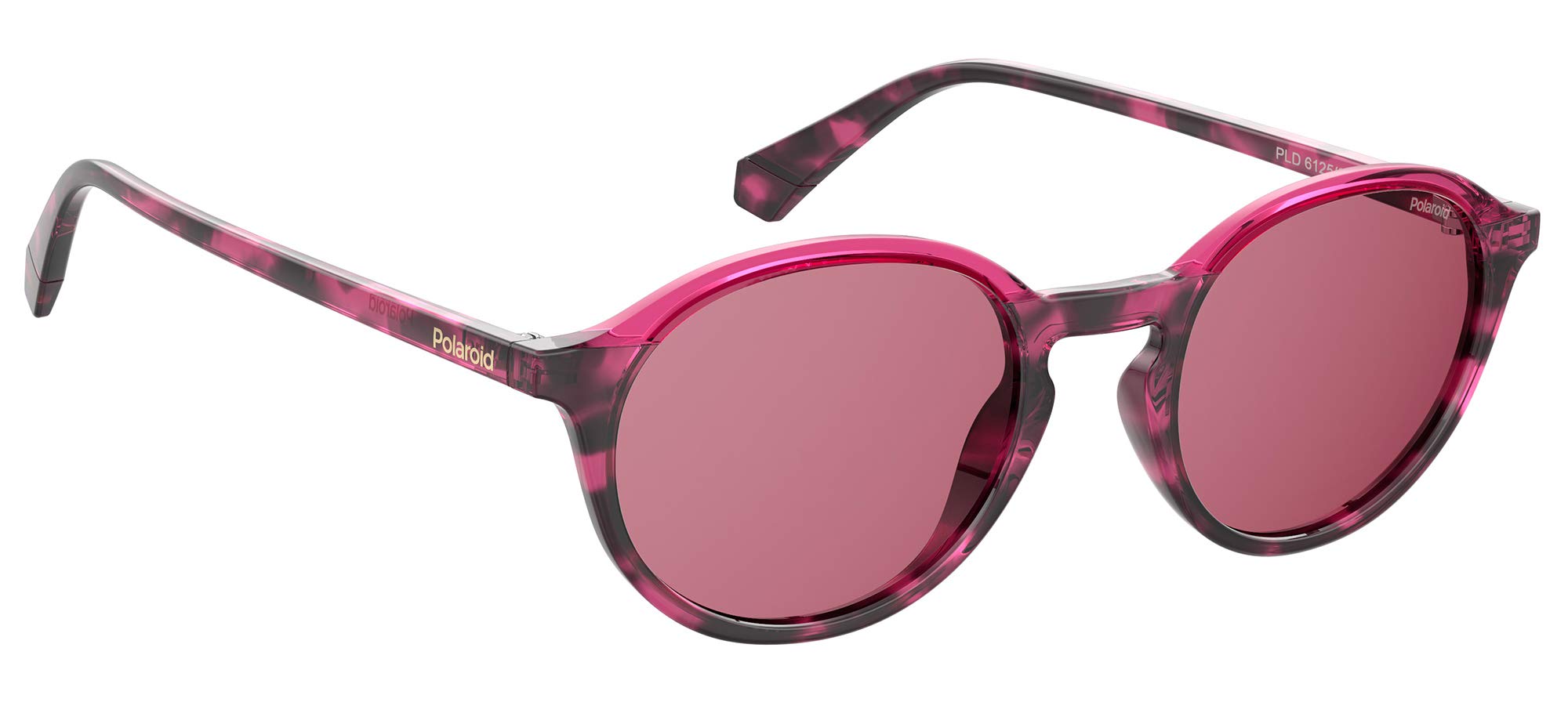 PLD 6125 Havana Pink Polarized Sunglasses - UV Protection & Anti-Glare Lenses for Driving, Beach & Outdoor Activities