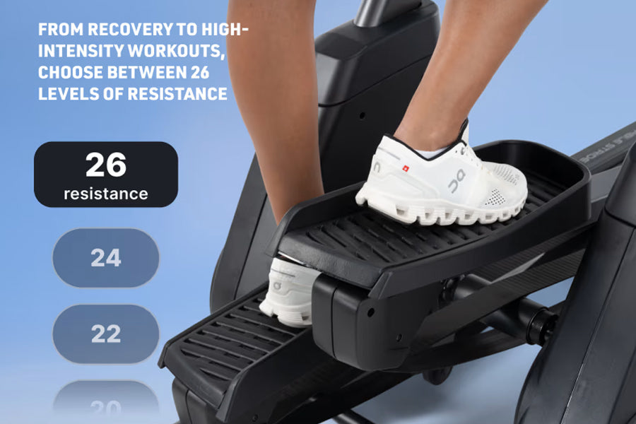 NordicTrack X16 Elliptical Machine - Low Impact Cardio Workout Equipment for Home Gym | Perfect for Small Spaces & Full-Body Training