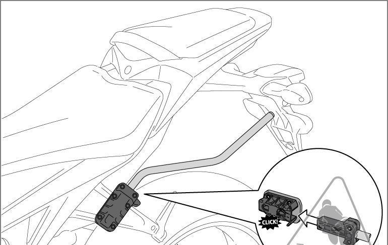 SW-MOTECH BMW G310R Pannier Mounts - Durable Motorcycle Luggage Racks for BMW G310R - Perfect for Adventure Touring & Commuting